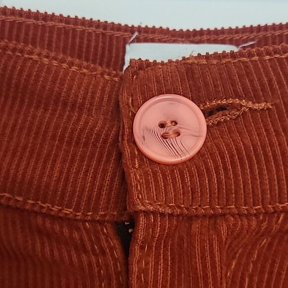 Tach Clothing Palma Pant Ruffle Corderoy Rust Colored Size L - Picture 5 of 14